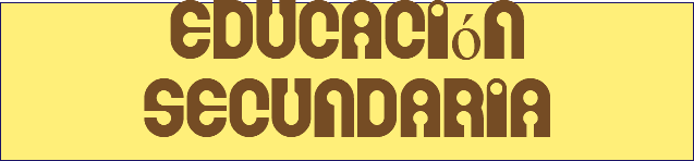 Educación Secundaria